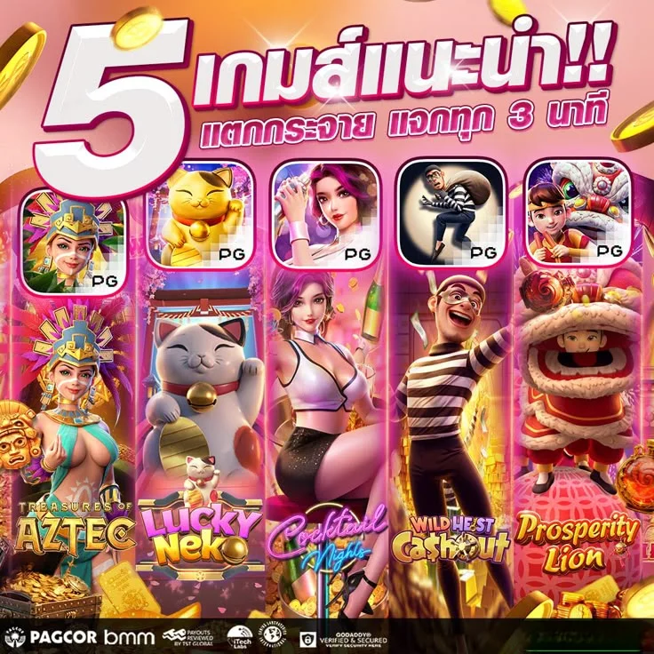 ทดลองเล่นสล็อต PG Soft ฟรีบน NOVA555